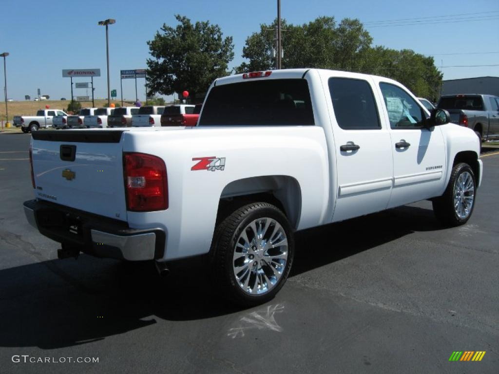 2010 Silverado 1500 LT Crew Cab 4x4 - Summit White / Ebony photo #5