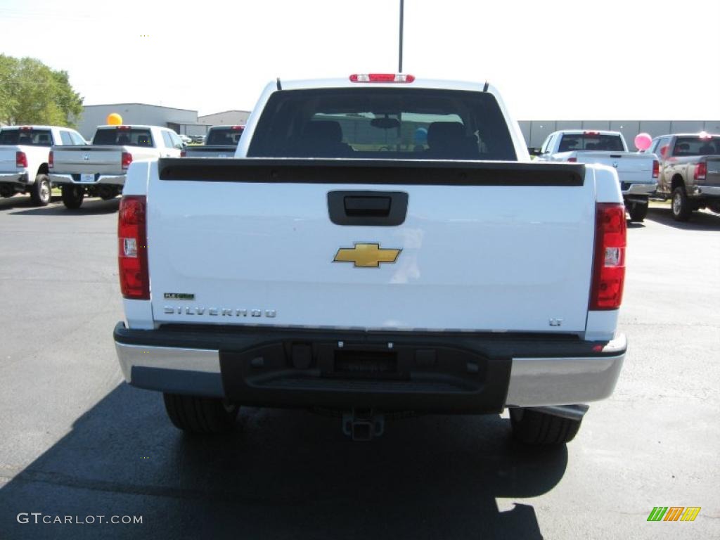 2010 Silverado 1500 LT Crew Cab 4x4 - Summit White / Ebony photo #6