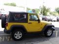 2009 Detonator Yellow Jeep Wrangler X 4x4  photo #9