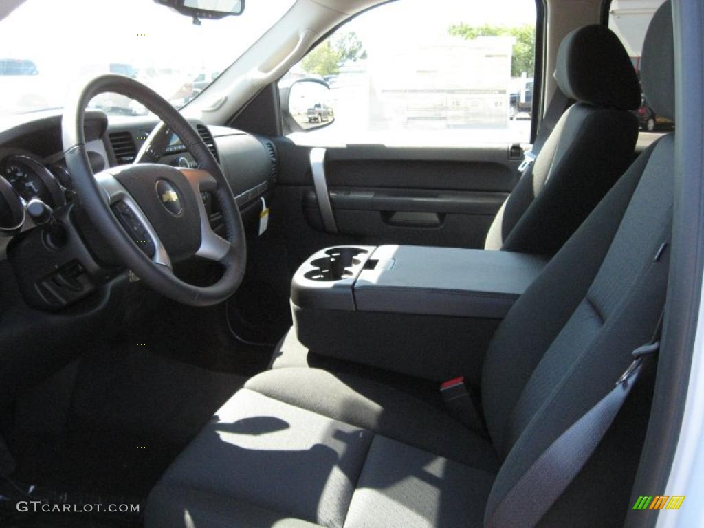 2010 Silverado 1500 LT Crew Cab 4x4 - Summit White / Ebony photo #11