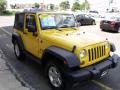 2009 Detonator Yellow Jeep Wrangler X 4x4  photo #10