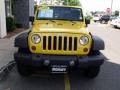 2009 Detonator Yellow Jeep Wrangler X 4x4  photo #11