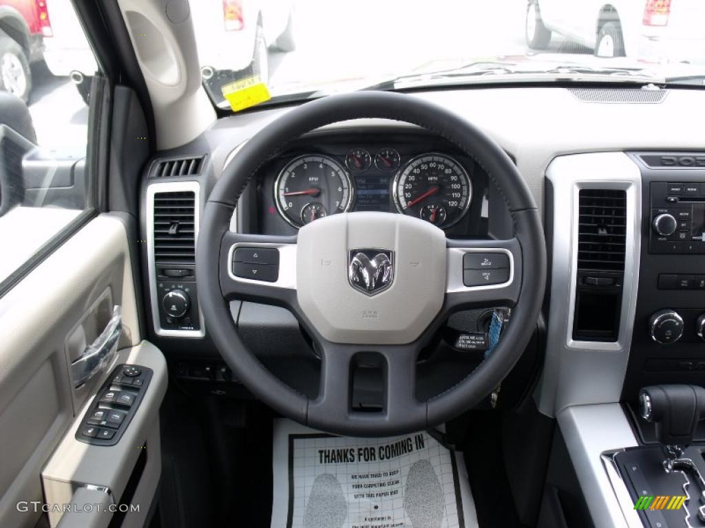 2011 Ram 1500 Big Horn Crew Cab - Mineral Gray Metallic / Dark Slate Gray photo #12