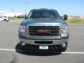 2011 Gray Green Metallic GMC Sierra 3500HD SLT Crew Cab 4x4  photo #2