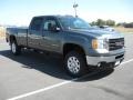 Gray Green Metallic - Sierra 3500HD SLT Crew Cab 4x4 Photo No. 3