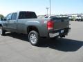 2011 Gray Green Metallic GMC Sierra 3500HD SLT Crew Cab 4x4  photo #7