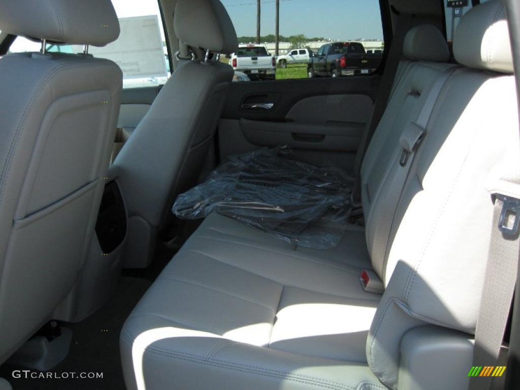 2011 Sierra 3500HD SLT Crew Cab 4x4 - Gray Green Metallic / Dark Titanium/Light Titanium photo #14