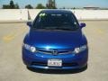 2008 Fiji Blue Pearl Honda Civic Si Sedan  photo #2