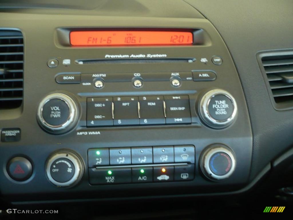 2008 Civic Si Sedan - Fiji Blue Pearl / Black photo #26