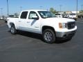 2011 Summit White GMC Sierra 1500 SLT Crew Cab 4x4  photo #3