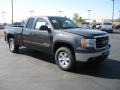 2011 Storm Gray Metallic GMC Sierra 1500 SLE Extended Cab 4x4  photo #3