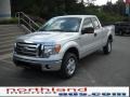 2010 Ingot Silver Metallic Ford F150 XLT SuperCab 4x4  photo #2