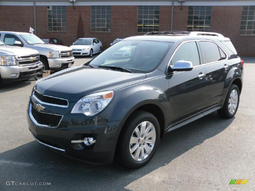 2011 Equinox LTZ - Cyber Gray Metallic / Light Titanium/Jet Black photo #1