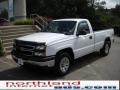 2006 Summit White Chevrolet Silverado 1500 Regular Cab 4x4  photo #2