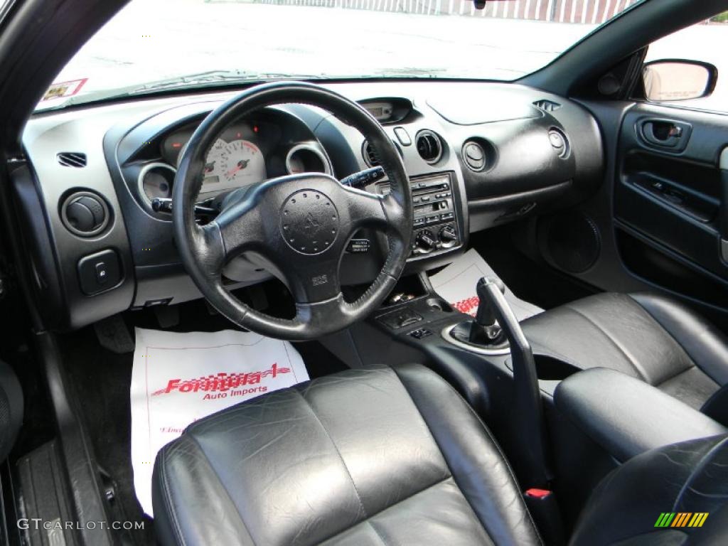 2001 Eclipse GT Coupe - Kalapana Black / Black photo #5
