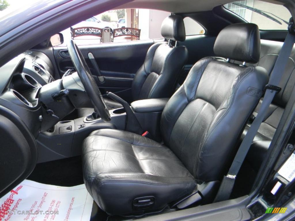2001 Eclipse GT Coupe - Kalapana Black / Black photo #6
