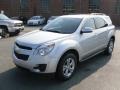 2010 Silver Ice Metallic Chevrolet Equinox LT  photo #1