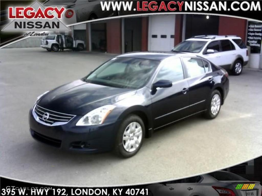 2010 Altima 2.5 S - Navy Blue / Charcoal photo #1