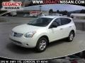 2010 Phantom White Nissan Rogue S 360 Value Package  photo #1