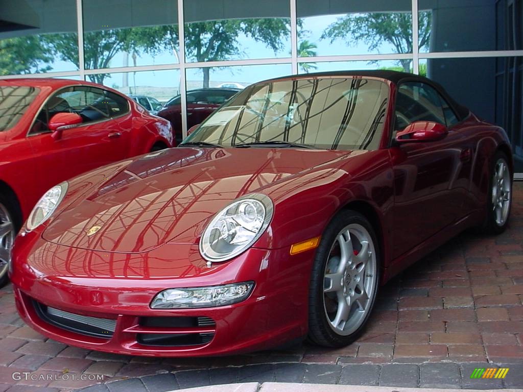 Ruby Red Metallic Porsche 911
