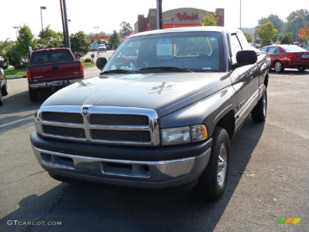 2001 Ram 1500 SLT Club Cab - Graphite Gray Metallic / Agate photo #6