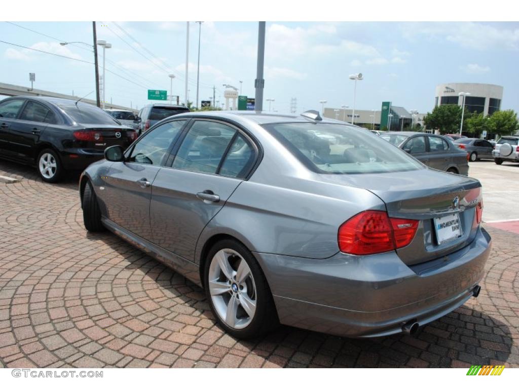 2009 3 Series 335i Sedan - Space Grey Metallic / Grey photo #3