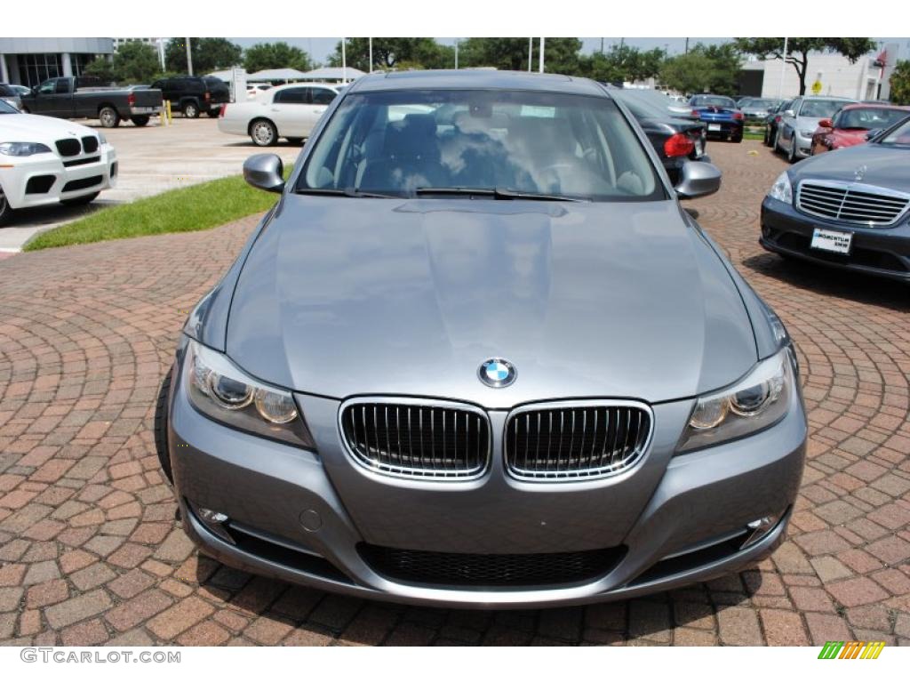 2009 3 Series 335i Sedan - Space Grey Metallic / Grey photo #8