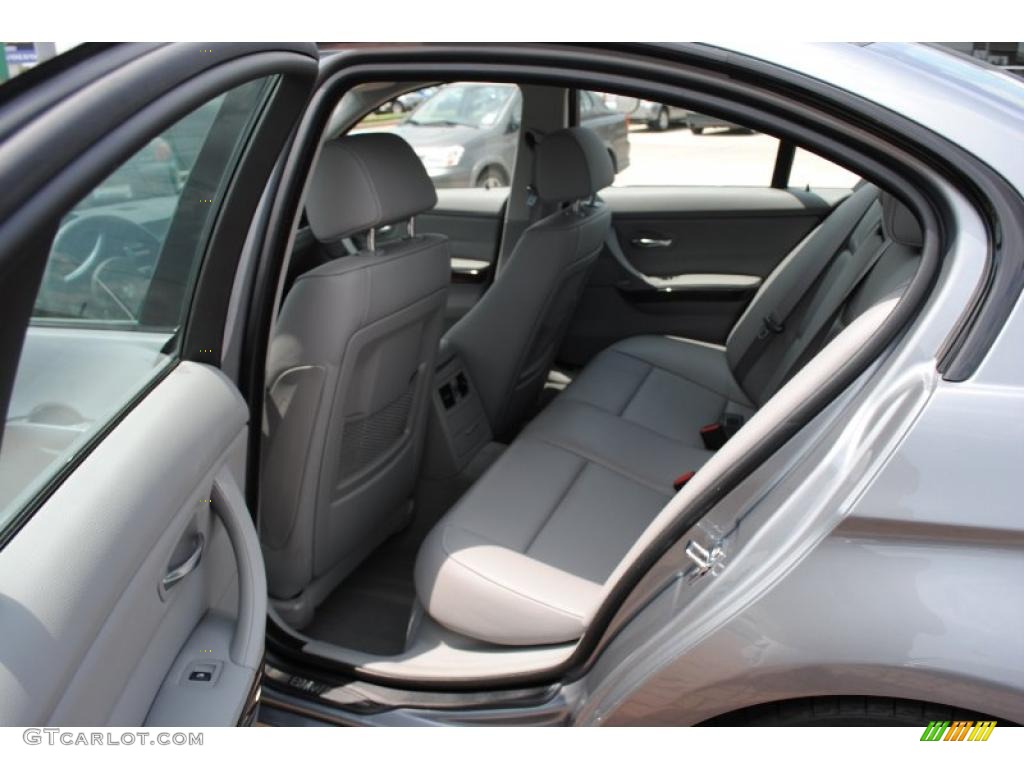 2009 3 Series 335i Sedan - Space Grey Metallic / Grey photo #12