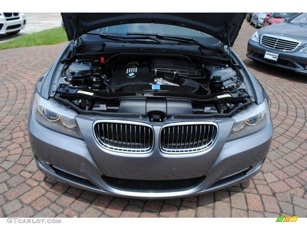 2009 3 Series 335i Sedan - Space Grey Metallic / Grey photo #19