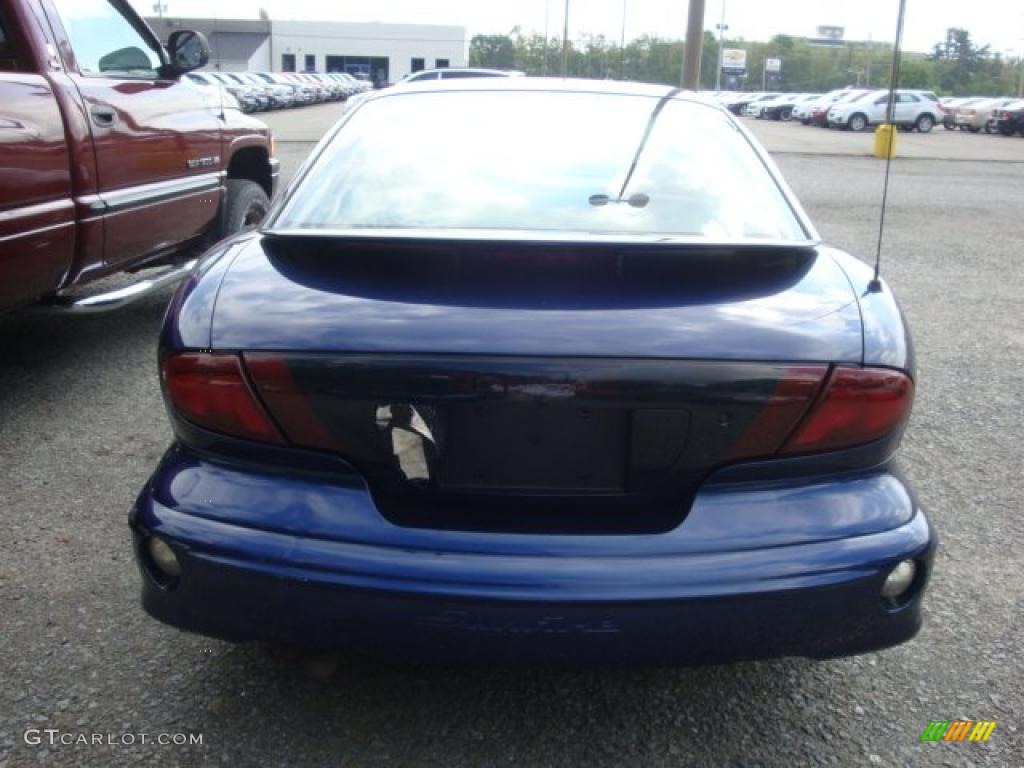 2002 Sunfire SE Coupe - Indigo Blue Metallic / Graphite photo #3
