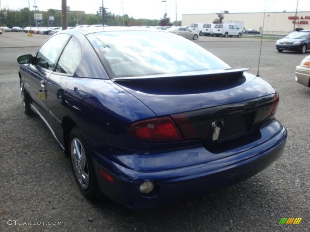 2002 Sunfire SE Coupe - Indigo Blue Metallic / Graphite photo #4