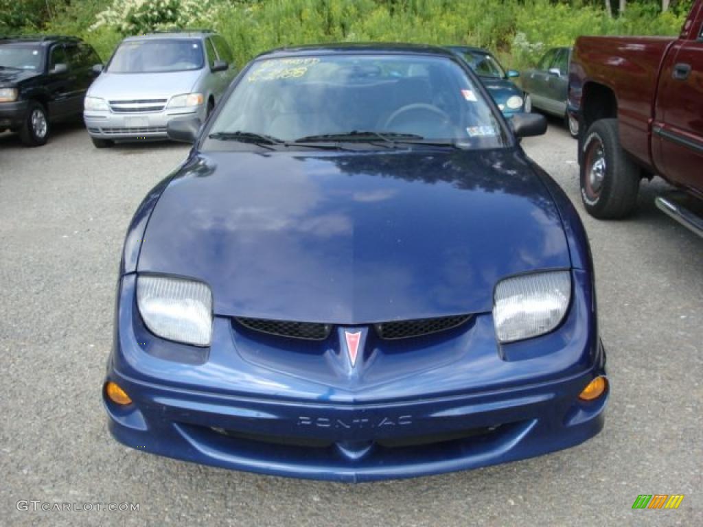 2002 Sunfire SE Coupe - Indigo Blue Metallic / Graphite photo #6