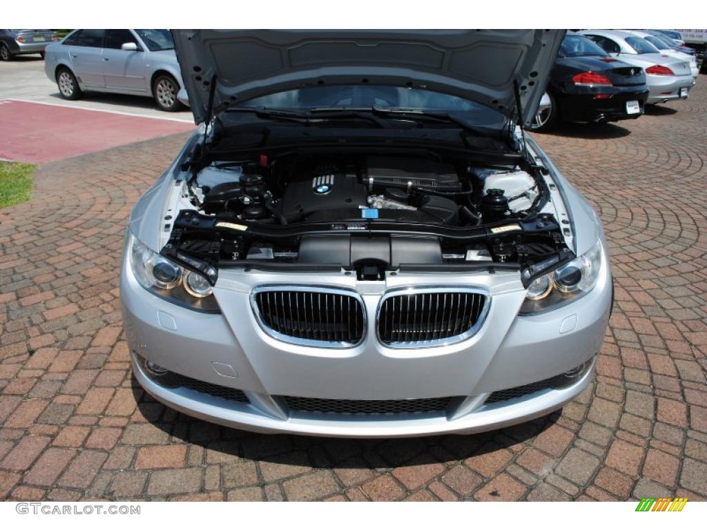 2009 3 Series 335i Convertible - Titanium Silver Metallic / Black photo #19