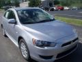 2010 Apex Silver Metallic Mitsubishi Lancer ES  photo #12