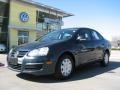 2006 Blue Graphite Metallic Volkswagen Jetta Value Edition Sedan  photo #1