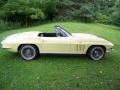 1966 Sunfire Yellow Chevrolet Corvette Sting Ray Convertible  photo #4