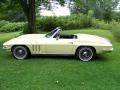 1966 Sunfire Yellow Chevrolet Corvette Sting Ray Convertible  photo #8