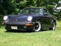 1987 Dark Blue Grey Metallic Porsche 911 Targa  photo #1