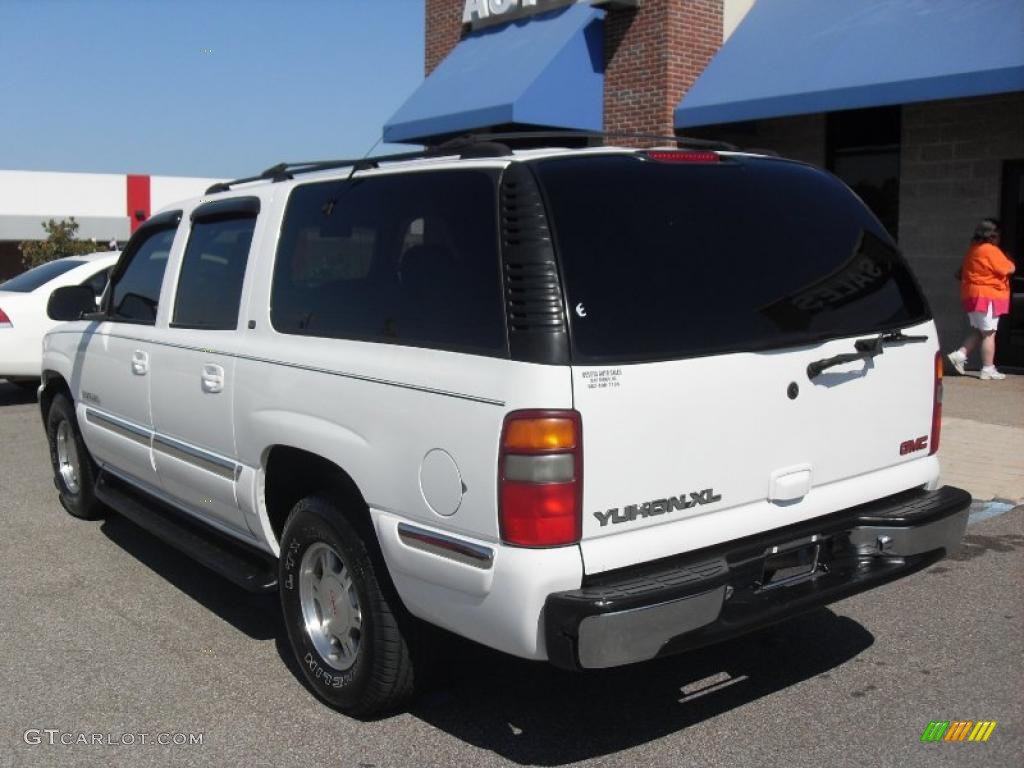 2000 Yukon XL SLT 4x4 - Summit White / Medium Dark Oak photo #7