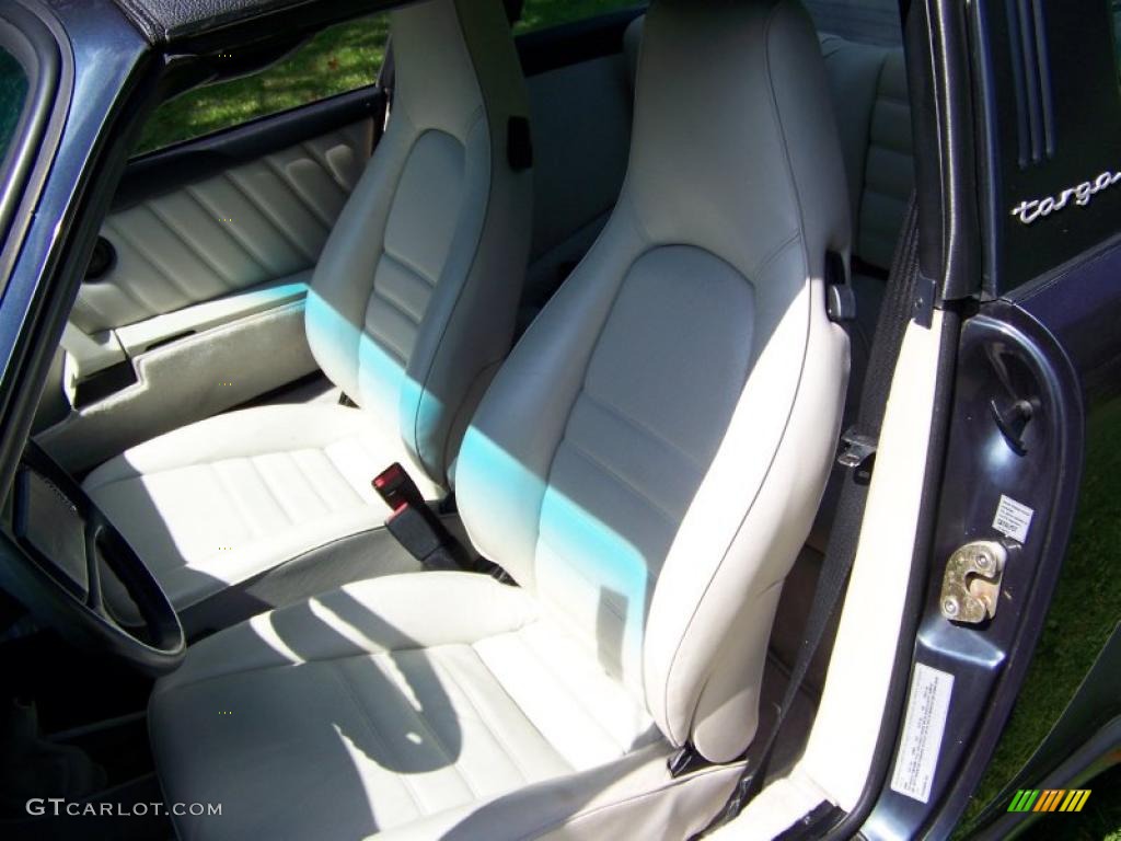 1987 Porsche 911 Targa Front Seat Photo #35390114