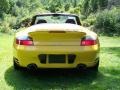 2004 Speed Yellow Porsche 911 Turbo Cabriolet  photo #6