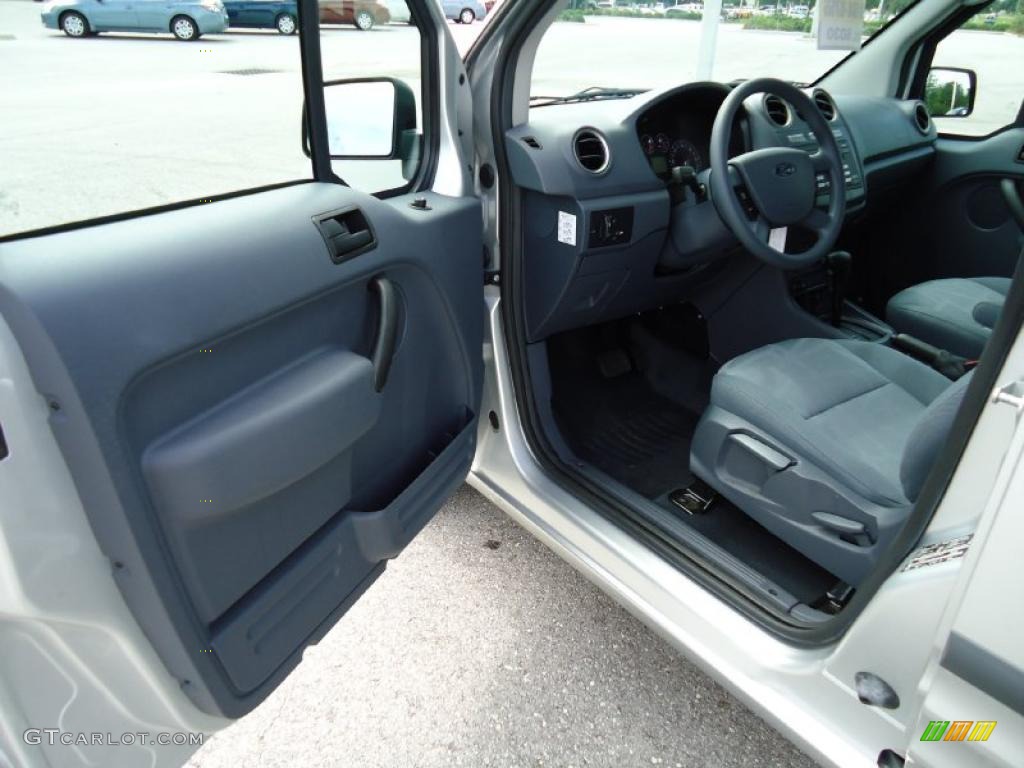 2010 Transit Connect XLT Passenger Wagon - Silver Metallic / Dark Gray photo #4