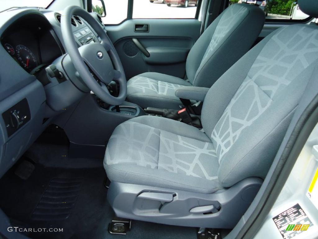 2010 Transit Connect XLT Passenger Wagon - Silver Metallic / Dark Gray photo #5