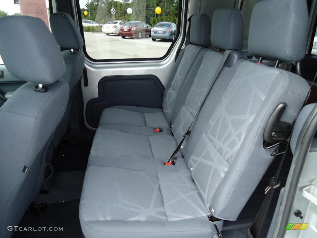 2010 Transit Connect XLT Passenger Wagon - Silver Metallic / Dark Gray photo #7