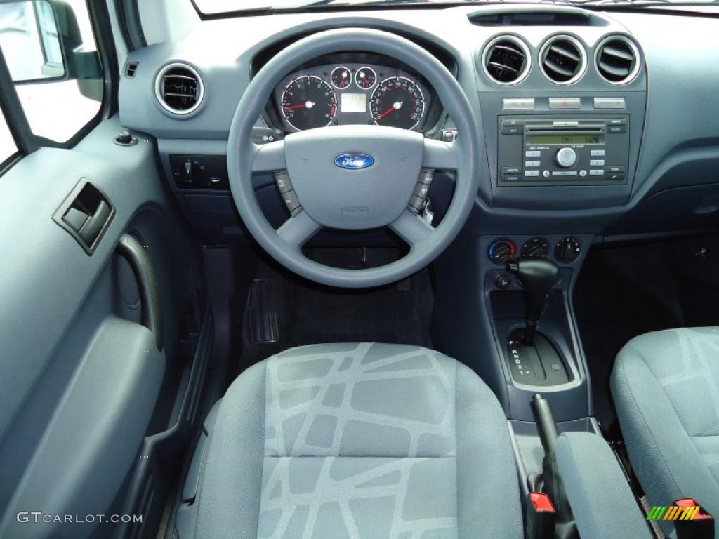 2010 Transit Connect XLT Passenger Wagon - Silver Metallic / Dark Gray photo #8