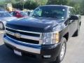 2008 Black Chevrolet Silverado 1500 LT Crew Cab 4x4  photo #1