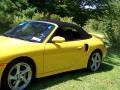 2004 Speed Yellow Porsche 911 Turbo Cabriolet  photo #29