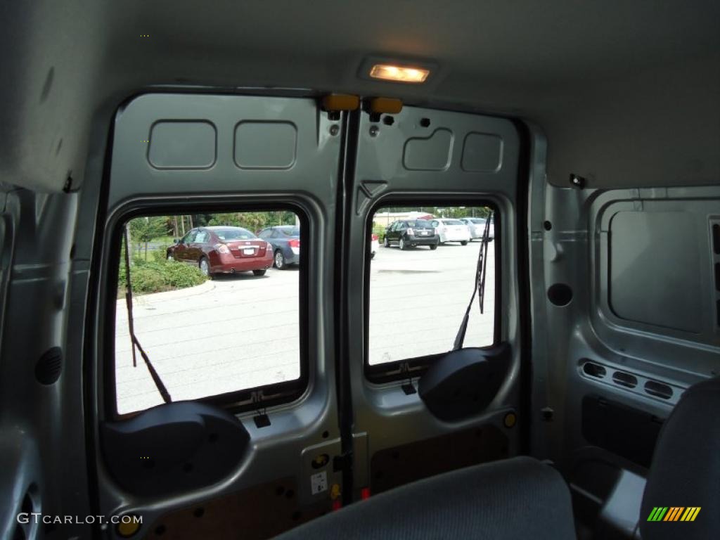 2010 Transit Connect XLT Passenger Wagon - Silver Metallic / Dark Gray photo #19