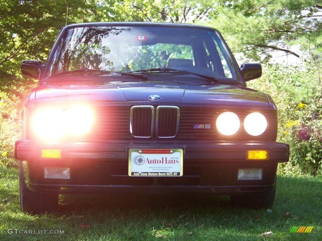 1988 M5 Sedan - Jet Black / Tan photo #2