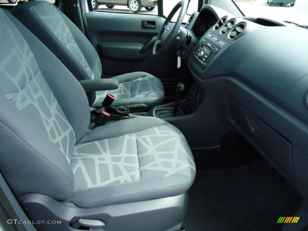 2010 Transit Connect XLT Passenger Wagon - Silver Metallic / Dark Gray photo #21